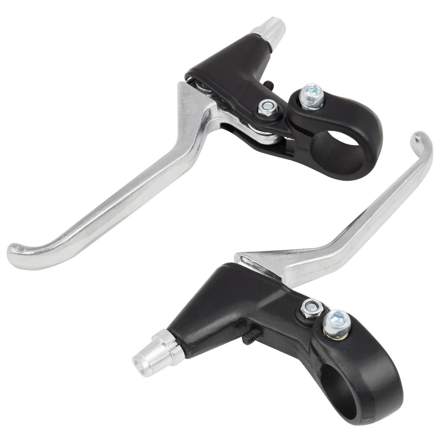 Accessotech Pair of Alloy Brake Levers Three Finger for Mountain Bikes Bicycle Accessory