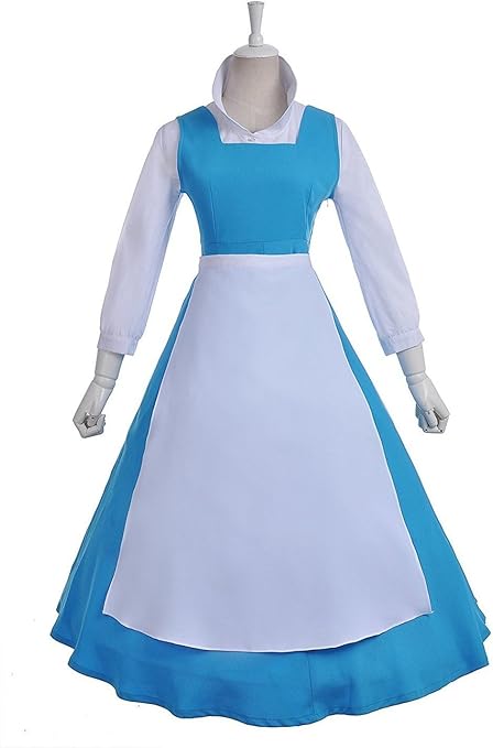 Amazon 美女と野獣 ラ ベル メイド服 コスプレ 衣装 コスチューム 女m コスプレ 仮装 通販