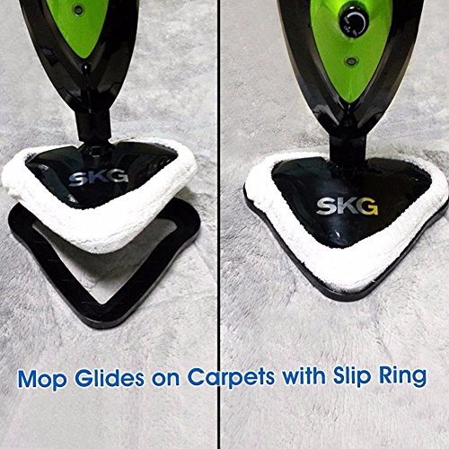 image for SKG 1500W Powerful Non-Chemical 212F Hot Steam Mops & Carpet and Floor
