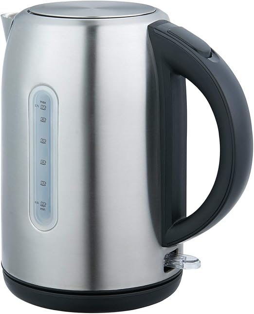 Cookworks Illumination 1.7 Litre Kettle Stainless Steel Amazon.co.uk