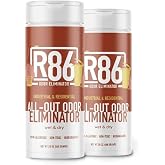 R86 Industrial All-Out Odor Eliminator, Removes Dead Animal Odor, Skunk Odor, Urine, Poop, Musty Basement &amp; More &ndash; Natural Formula, Use Wet or Dry