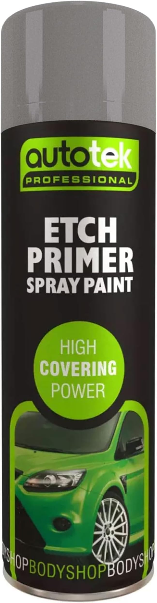 Autotek Professional Etch Primer Spray Paint, High Covering Power, 500ml