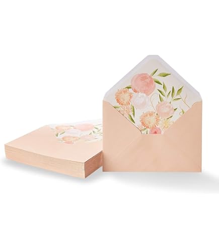 Purple Floral Watercolor Flowers Invitation Card Envelope