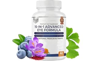 15 in 1 Advanced Eye Formula, 15-in-1 Vision Support (1Pcs)