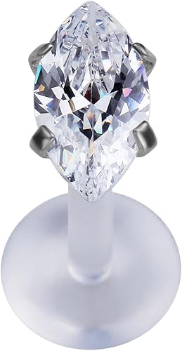 Amazon Piercingj 16g 1 2ｍｍ 人気 ピアス ステンレス ピアス ダイヤモンドピアス メンズ レディース 片耳ピアス タイプ１ ジュエリー 通販
