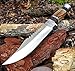 Survival Cherry Wood Hunting Bowie Knife 10.5 Inch Fixed Blade with Sheath Jwd28
