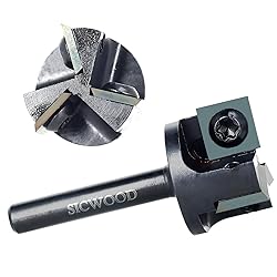 SICWOOD CNC Spoilboard Surfacing Router Bit 1/4