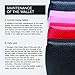 Emmabin Rfid Blocking Leather Credit Card Wallet Holder for Women, Mini Wallet - Black