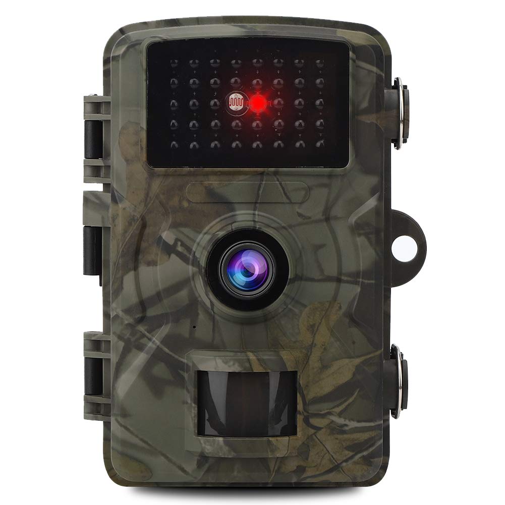 Sxhlseller Trail Camera, 12MP High Definition 1080P Infrared Night Vision Monitoring Waterproof Hunting Camera for Wildlife Monitoring