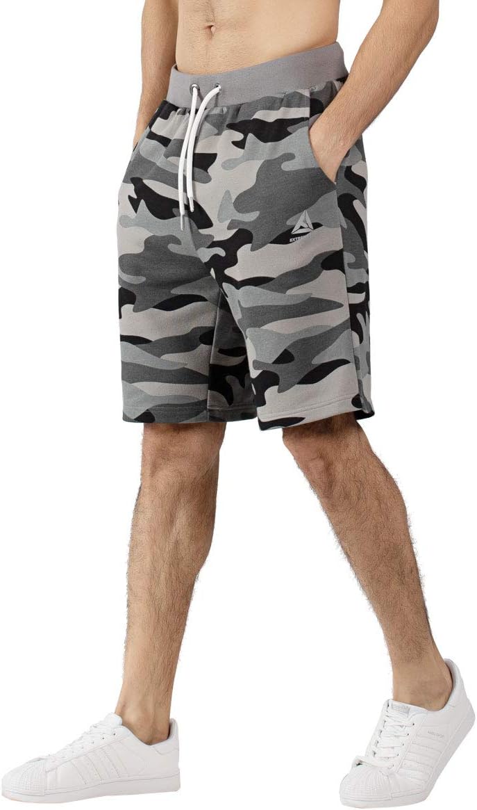 Men's Shorts Jogger with Pockets from UK for Casual Active Fit Reflective Print Big Sale in Last Week