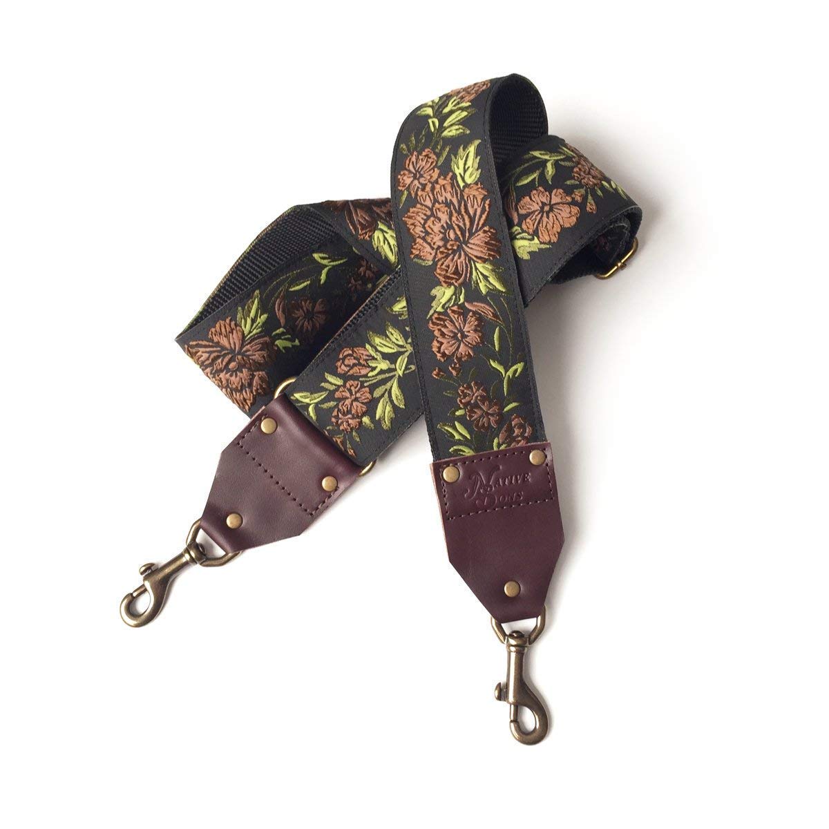 floral purse strap