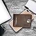 Men’s Wallet Genuine Leather Minimalist Front Pocket Slim Bifold RFID Blocking