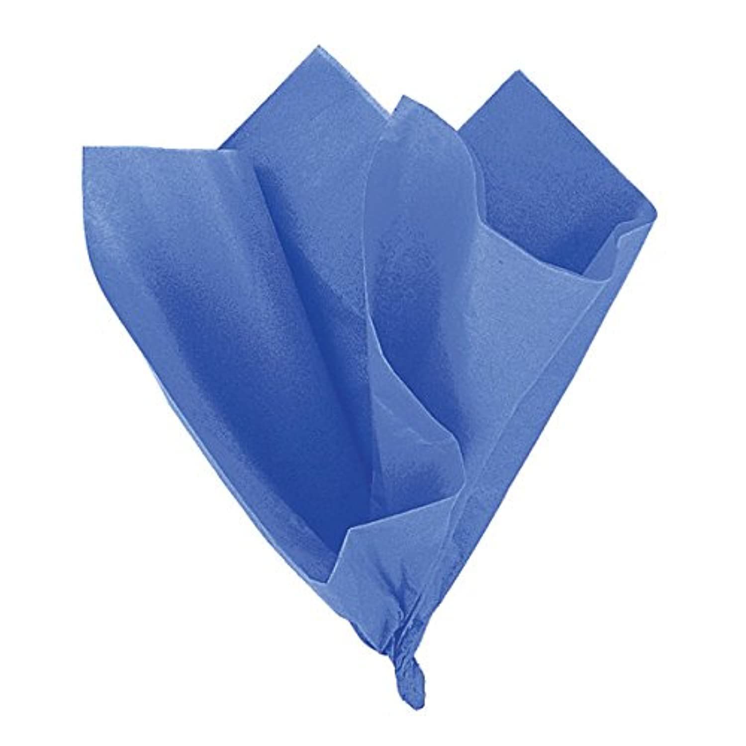 Vibrant Royal Blue Tissue Sheets (50cm x 66cm), 10 Count - Premium Quality, Large Gift-Wrapping Paper for Crafts, Decorations, and Special Occasions