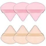 Pimoys 6 Pieces Powder Puff Face Triangle Makeup