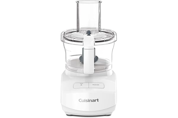 Cuisinart 7-Cup Sleek and Modern Design Food Processor with Two Easy Controls and Universal Blade for Chopping, Mixing, and D