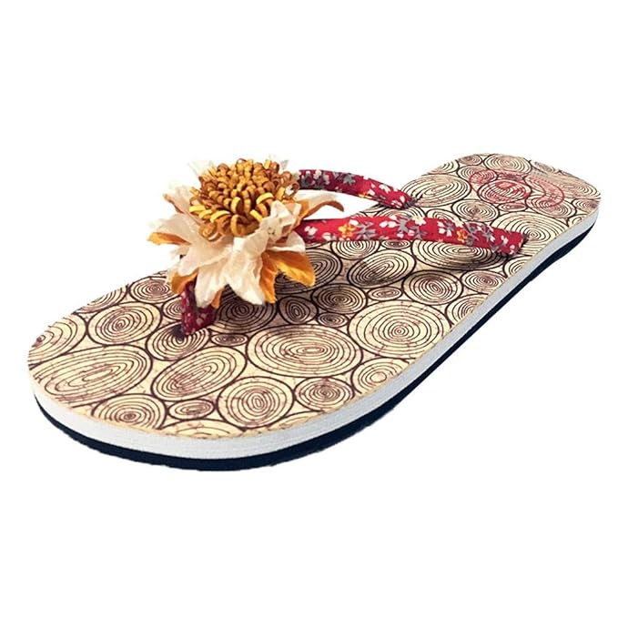 amazon flower flip flops