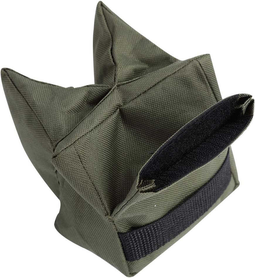 ACKEIVTO Shooting Rest Bags Target Sports Shooting Bench Rest Front & Rear Support SandBag Stand Holders for Gun Rifle Shooting Hunting Photography - Unfilled : Sports & Outdoors