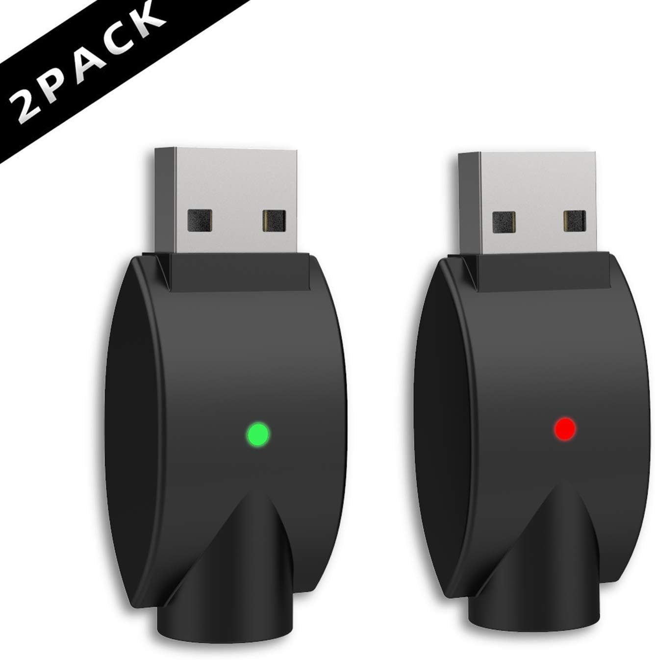 [Upgrade Version] USB Smart Charger with Over-Charge Protection and Over-Voltage Protection- 2 Pack