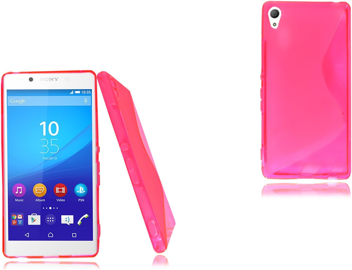 NEW GEL SILICONE RUBBER GRIP PHONE CASE FOR SONY XPERIA Z3 PLUS / Z4 / E6553