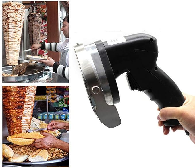 Electric Kebab Knife, 110V 80W Professional Commercial Electric Shawarma Doner Kebab