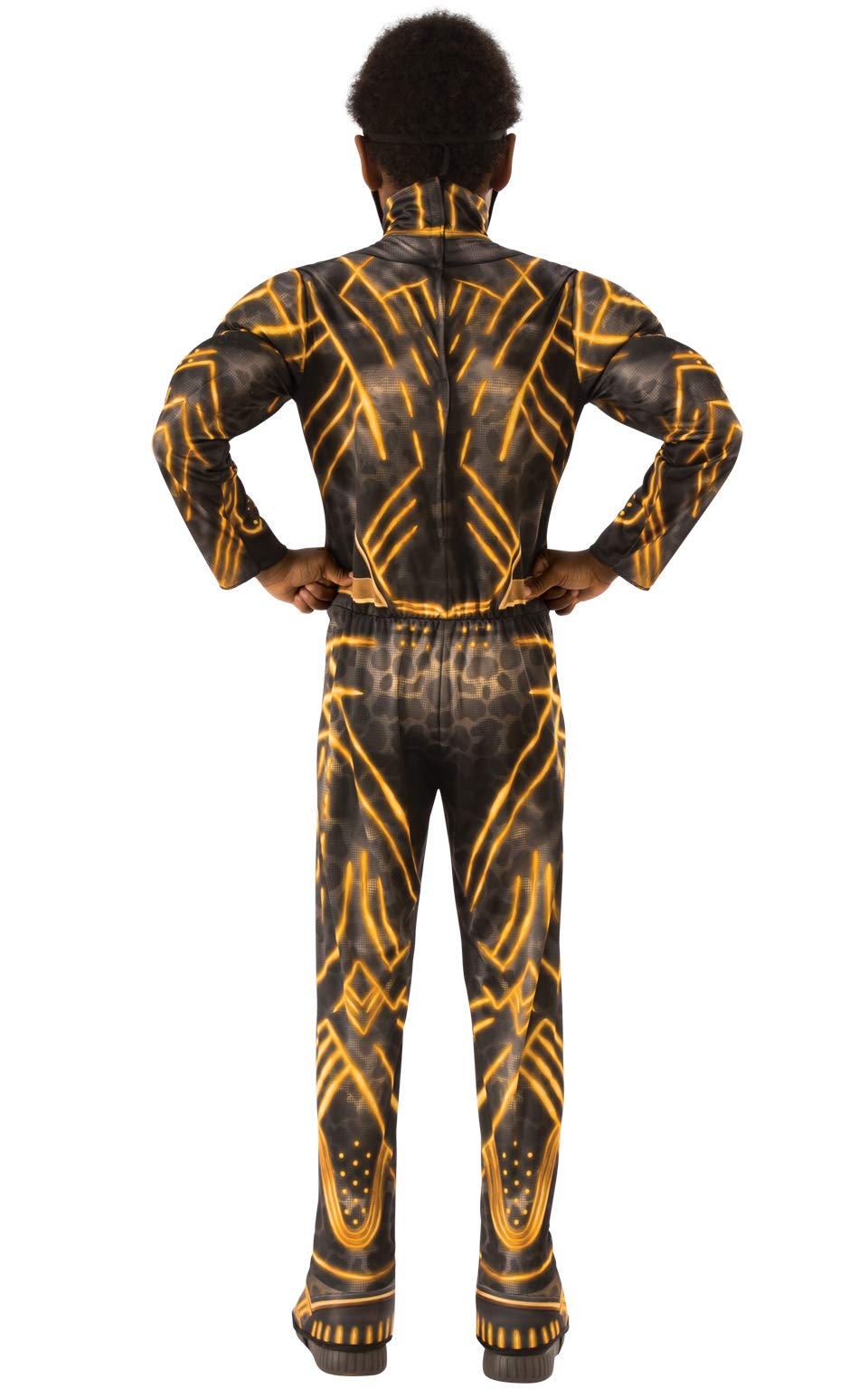 Rubie's Costume Deluxe Black Panther Child's Costume, black/Gold