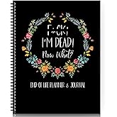 End Of Life Planner, I'M Dead Now What Planner, End Of Life Organizer Notebook, Guided Final Arrangements When I'M Gone Workbook, for Possessions, Business Affairs, and Final Wishes(Black)