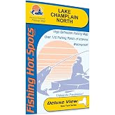 Lake Champlain North Fishing Map (S456) New York Series