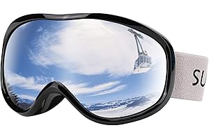 Supertrip Snow Ski Goggles Anti-Fog 100% UV Protection Snowboard Skiing Goggles