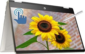 HP Pavilion x360 Convertible 2 in 1 Laptop Computer, 14" FHD IPS Touchscreen, 8th Gen Intel Quad-Core i5-8265U 1.6GHz, 12GB DDR4 1TB SSD + 1TB HDD, Backlit KB Fingerprint USB-C WiFi HDMI Pen Win 10