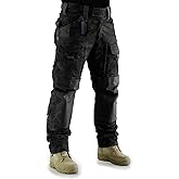 ZAPT Tactical Pants Molle Ripstop Combat Trousers Hunting Army Camo Pants for Men