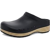 Dansko Kane Slip-On Mule Clog for Women - Lightweight Cushioned Comfort and Removable EVA Footbed with Arch Support - Easy Clean Uppers