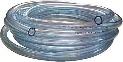 10mm ID x 13mm OD PVC Tubing 3/8" x 1/2" Clear Flexible Hose Water Air Food