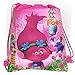 12 Piece Trolls Dreamworks Drawstring Bag Backpack for Party Favors Goodie Gift Birthday Bags