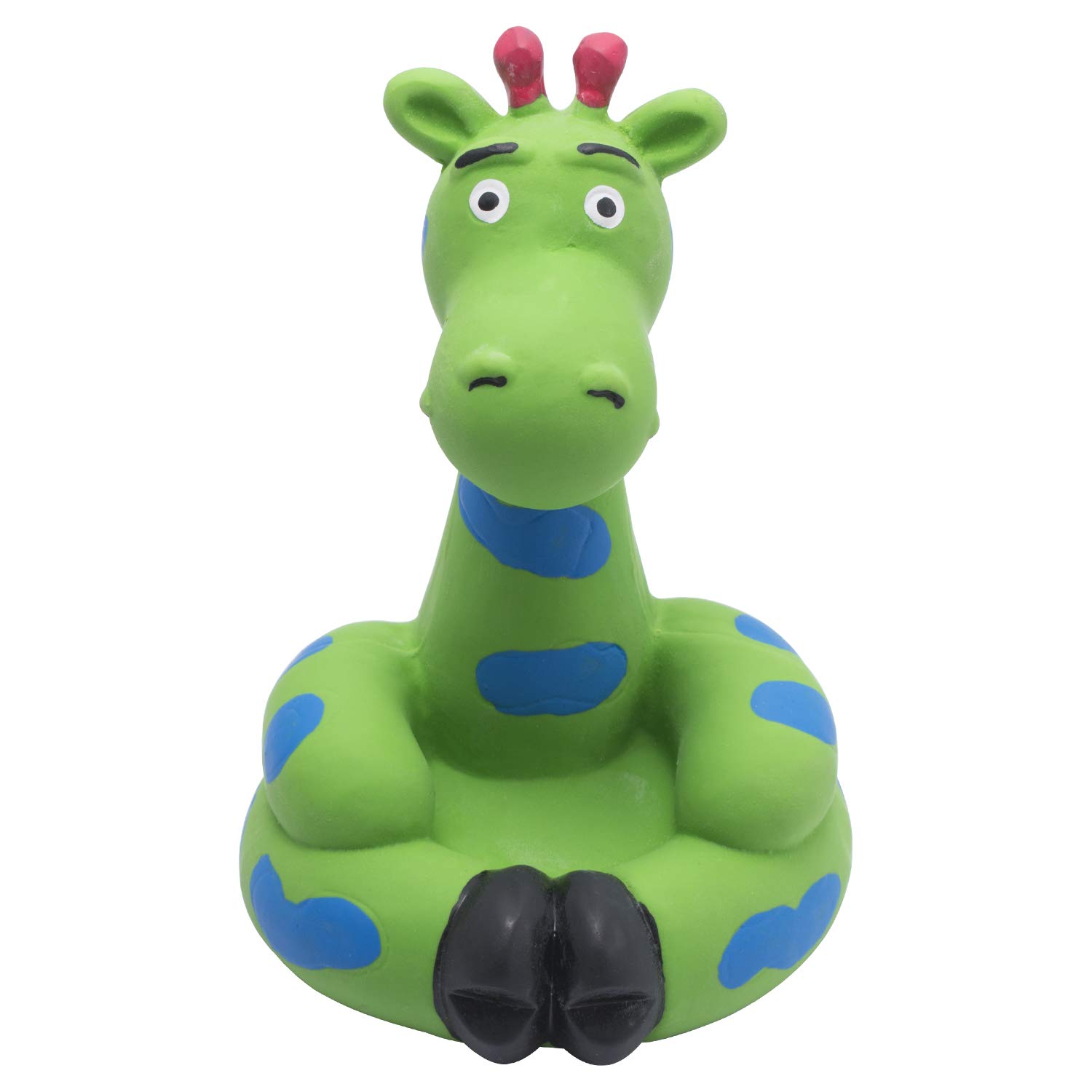 Petper Cw-0061EU Squeaky Pet Toys for Cat Dog, Giraffe Design
