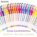 Glitter Gel Pens, 24 Color Gel Pen Glitter Markers for Bullet Journal, Medium Point Drawing Pen for Adult Coloring Books Doodling, 40% More Ink & Great Gift Idea for Kids