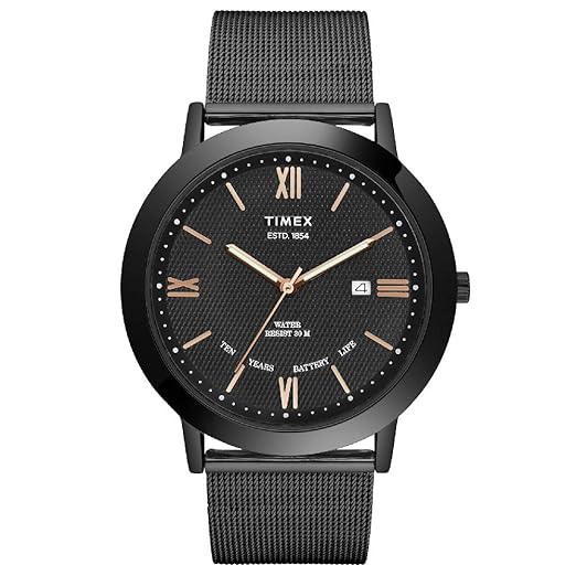 Buy Timex Long LastTen Year Battery Life Analog Grey Dial Men's Watch