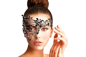 Exlinonline Lace Masquerade Mask Elastic,Fit for Adult,Soft Gentle Material,Specially For Costume,Thememed Party