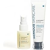 Retinol Fine Lines and Wrinkles Skin Care Set - A Force XR Serum and A Cream XR Moisture Cream for Face - Anti-Aging - Minimize Post Acne Marks - Resurface and Hydrate - Serious Skincare