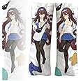 Anime Body Pillow Hentai Throw Pillow Waifu Pillow Custom Body Pillow Case 2-Side Print Pillow Case 59 in X 19.6 in(Uncensored)