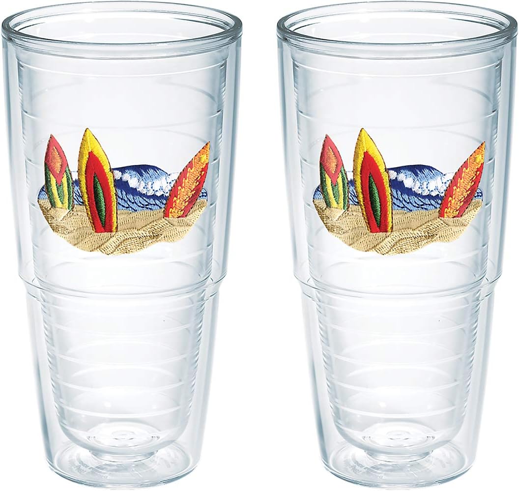 Tervis Tumbler Surf Boards 24Ounce Double Wall Insulated