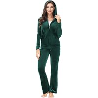 Gloria Vanderbilt Women's Ellie Velour Full Zip Hoodie. Size: Small. Black  at Amazon Women's Clothing store