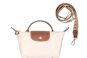 DOMAT Crossbody Bag for Women, Chic Lightweight Purse with Leather Top-handle, Compact Clutch Bag, Shoulder Handbag