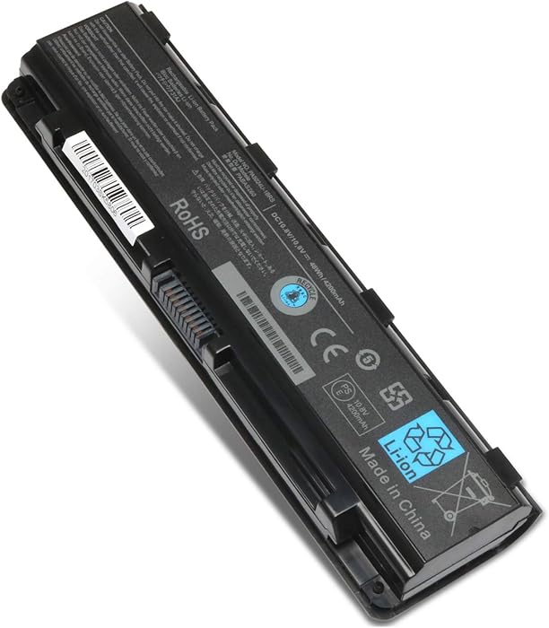 New PA5024U-1BRS C55 C55-A C805 C855 Laptop Battery for Toshiba Satellite PA5025U-1BRS PA5026U-1BRS PABAS259 C855D L855 L875 P855 P875 S855 S875 Series