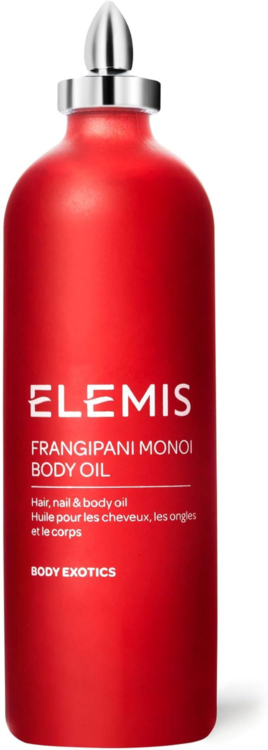 Elemis Frangipani Monoi Body Oil, Hair, Nail, and Body Oil, 100 ml