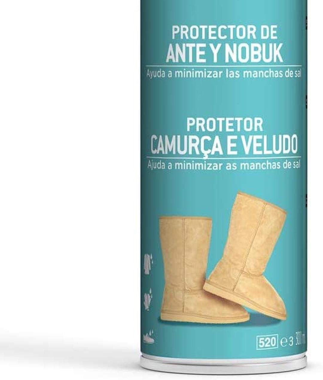 Scotchgard Suede & Nubuck Protector, 1 Can, 300 ml, Water Repellent Spray, Helps Minimize Salt Stains, for Boots Shoes, Coats - Image 4