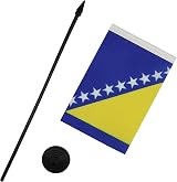 AZ FLAG Bosnia and Herzegovina Table Flag 4x6 10 cm Mini Desk Flag 15 x 10 cm view 3