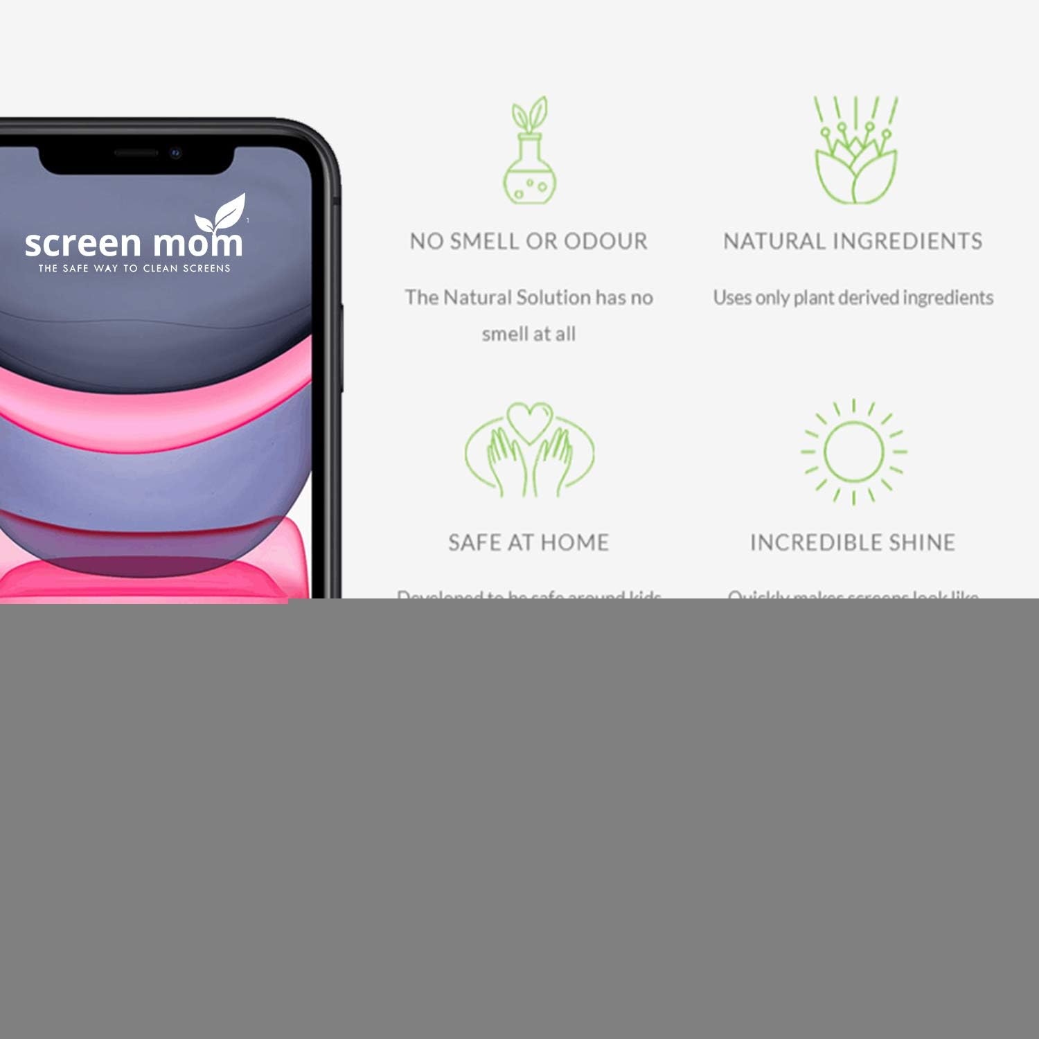 Screen Cleaner Kit - Best for LED & LCD TV, Computer Monitor, Laptop, and iPad Screens – Contains Over 1,572 Sprays in Each Large 16 Ounce Bottle – Includes Premium Microfiber Cloth: Computers & Accessories