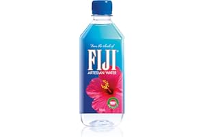 FIJI Natural Artesian Water, 16.9 Fl Ounce Bottle (Pack of 6)