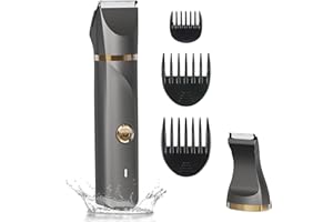 RAXMETRY Manscape Trimmer for Men and Women,IPX7 Waterproof Ball Trimmer,Wet and Dry Use,Rechargeable Electric Shaver for Pubic/Body/Groin Grooming,Gifts for Him Dad