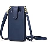 Peacocktion Small Crossbody Cell Phone Purse for Women, Lightweight Mini Small Crossbody Bags for Women with Card Slots